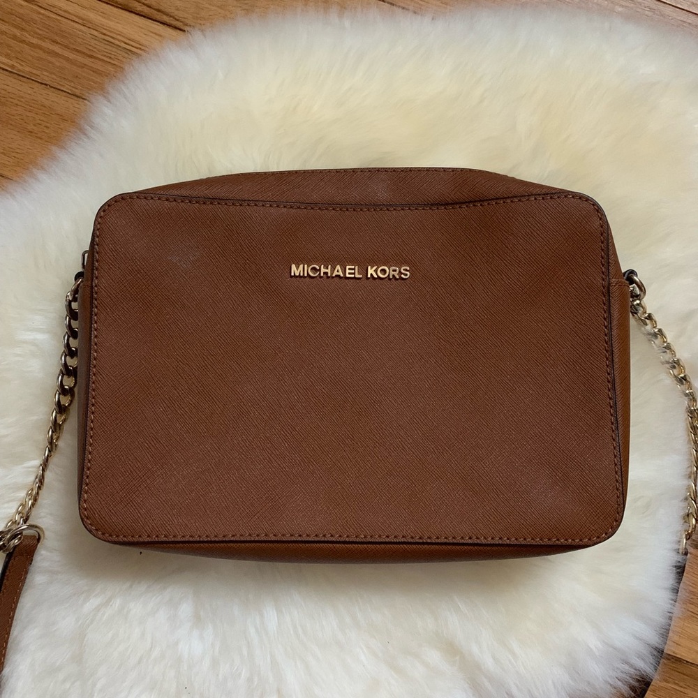 Michael Kors Jet Set Saffiano Crossbody